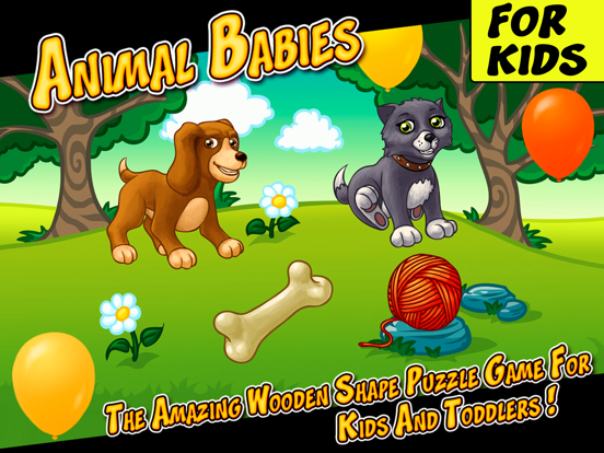 Screenshot #5 for Animal Babies - Cute Puzzles for Kids and Toddlers