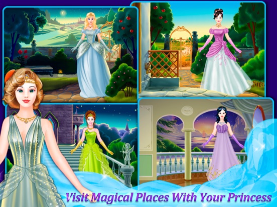 Princess Dress-Up iPad app afbeelding 4