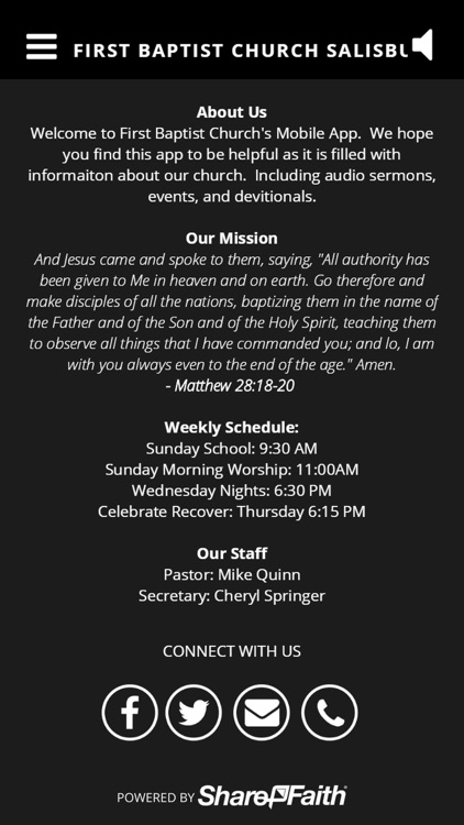 First Baptist Church Salisbury