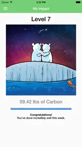 MyEarth - Track carbon savings screenshot #3 for iPhone