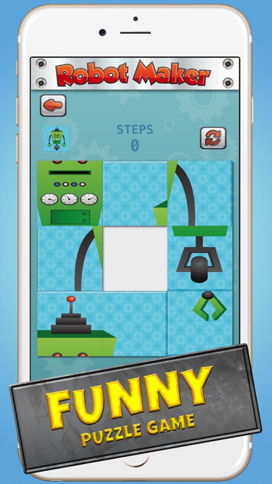 #4. Robot Maker :complete factory to buid your own bot (iOS) By: ARAPPDEV