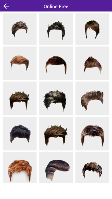 Screenshot #2 pour Man Hair Style Photo Booth - Hair Style Changer