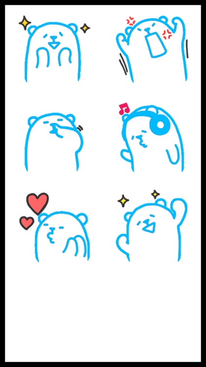 Umka Bear Best Stickers screenshot-4