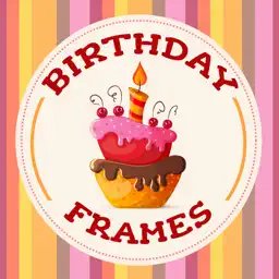 Birthday Collage Frames Photo Editor app icon
