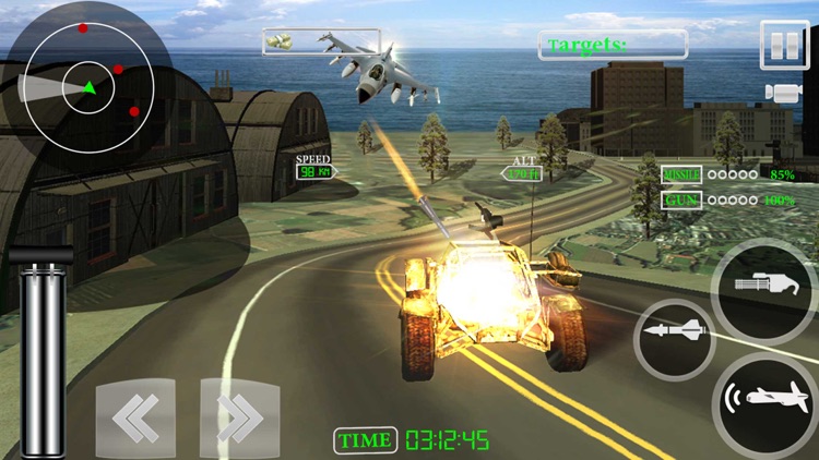 Jet Fighter Air Battle - Sky War Game screenshot-4