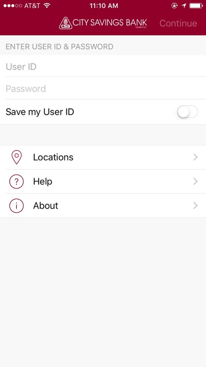 City Savings Mobile Banking