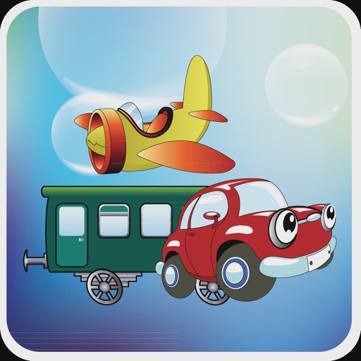 Vehicles - Six Languages by PetraLingua Icon