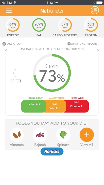 Nutrimeter screenshot-3