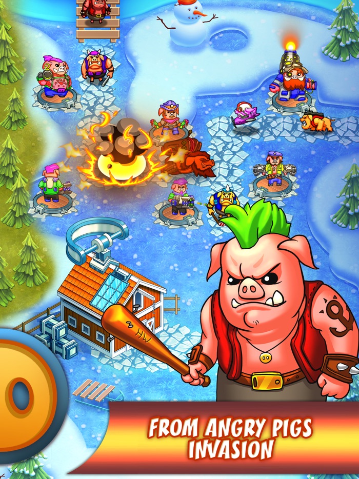 Hogs Wars TD - Tower Defense Wars