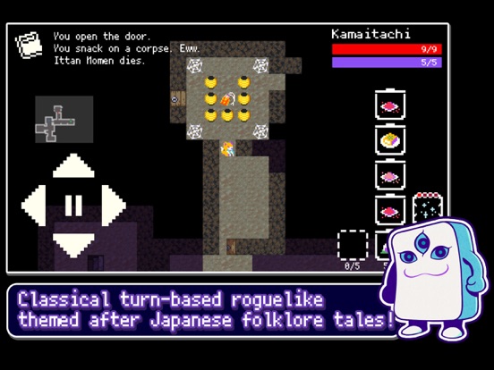 Yōdanji: The Roguelike iPad app afbeelding 2