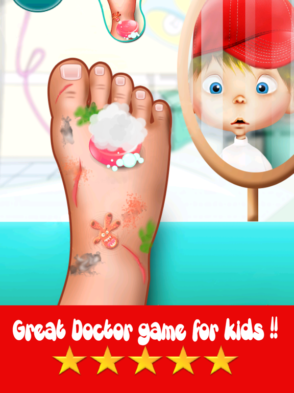 Screenshot #4 pour Kids Foot Doctor : Kids Games & doctor games