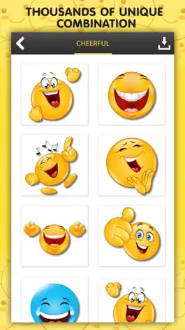 Game screenshot Emoji - смайлики & смайлик для чата hack