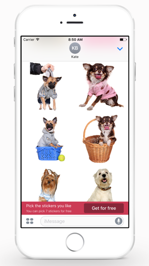 Cute Puppies Stickers(圖4)-速報App