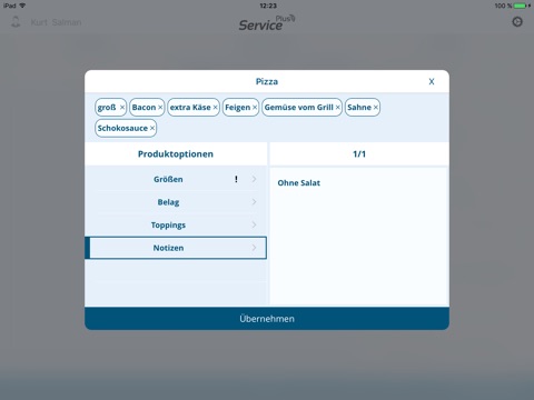 ServicePlus Kasse screenshot 3