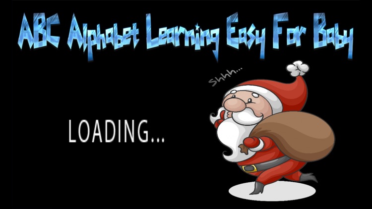 Santa Claus ABC Alphabet Learning Easy For Baby