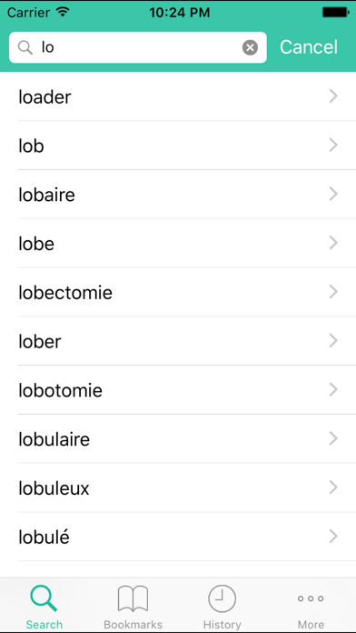 Screenshot #3 pour Từ Điển Pháp Việt (French Vietnamese Dictionary)