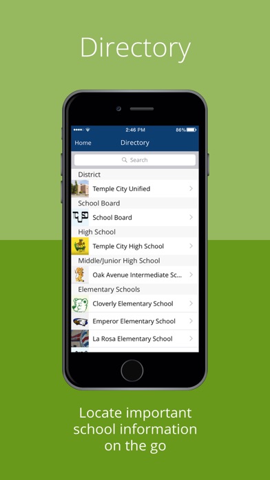 Temple City USD screenshot 2