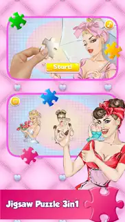 women retro jigsaw puzzles world family adult game iphone screenshot 1