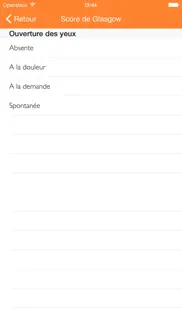 scores de coma iPhone Captures Décran 2