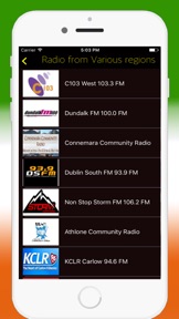 Radio Ireland FM - Irish Radios Stations Online IE screenshot