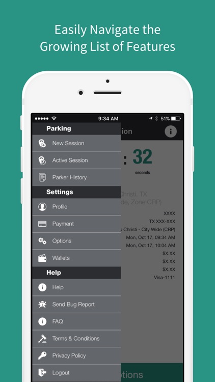 Park CC - Mobile Payments For Parking screenshot-4