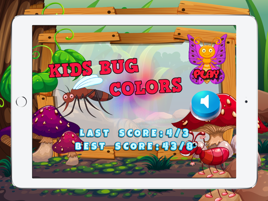 Screenshot #5 pour The Bug Animals Color Quiz