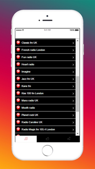 Screenshot #3 pour UK Radio Stations - British FM Online