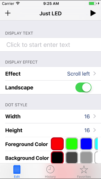 Screenshot #2 pour Just LED Display with ads