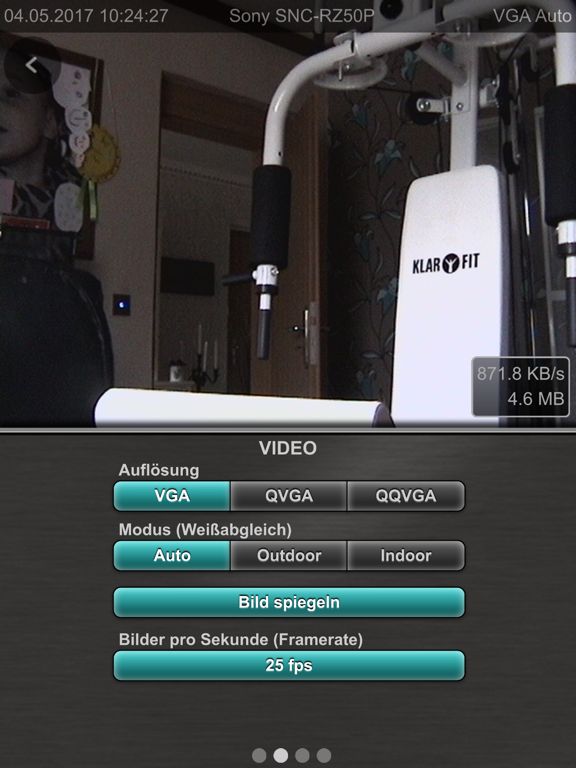 Screenshot #6 pour Sony FC - mobile ip camera surveillance studio
