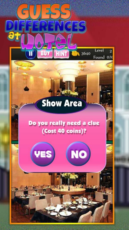 Spot the Difference at Hotel