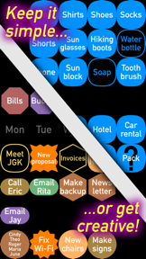 Mind Magnets Info Organizer—Visual Grid Checklists screenshot