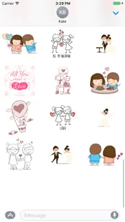 happy valentine day -fc sticker iphone screenshot 2