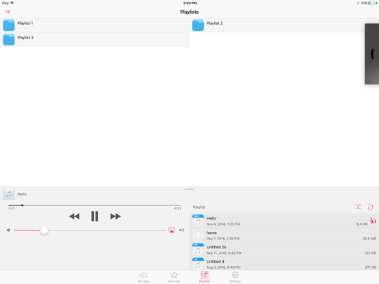 Waver Cloud Music Player screenshot 3