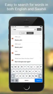 swahili phrasebook iphone screenshot 4