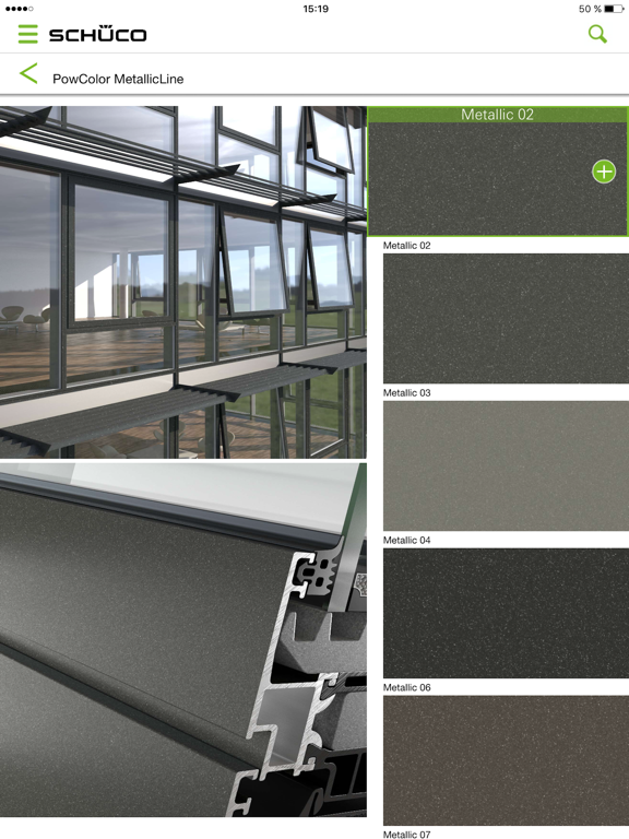 Screenshot #5 pour Schueco ColourChart