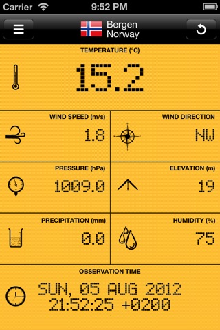 Weather Station .NO screenshot 2