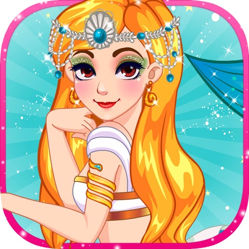 Mermaid Dressing Room - Makeup Plus girly games icon