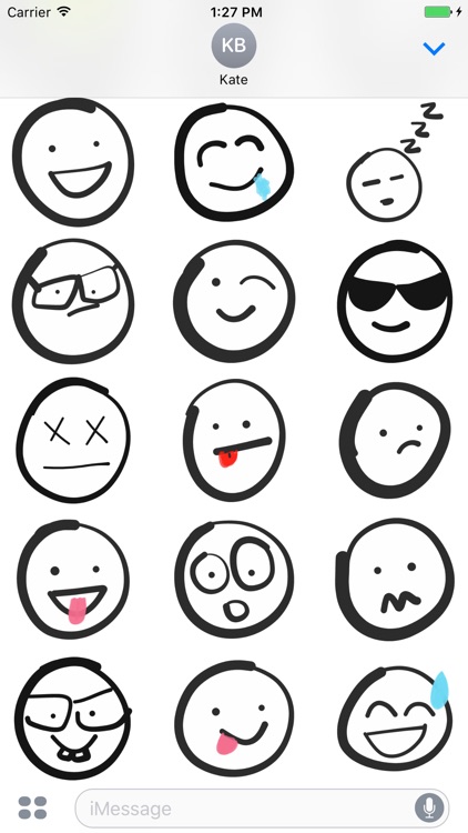 Emoji sticker - funny weird stickers for iMessage