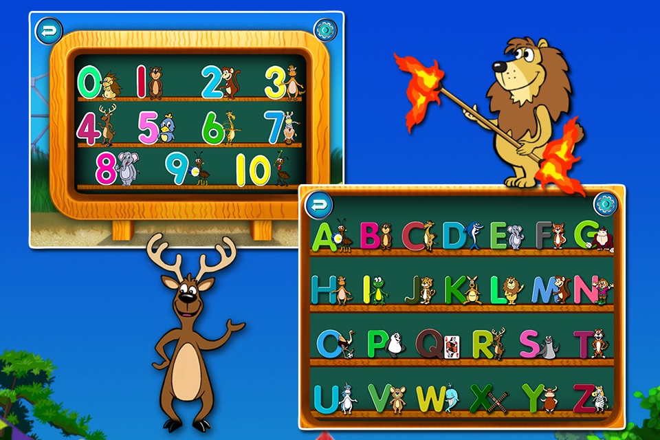 ABC Circus- Alphabet&Number Learning Games kids screenshot 2