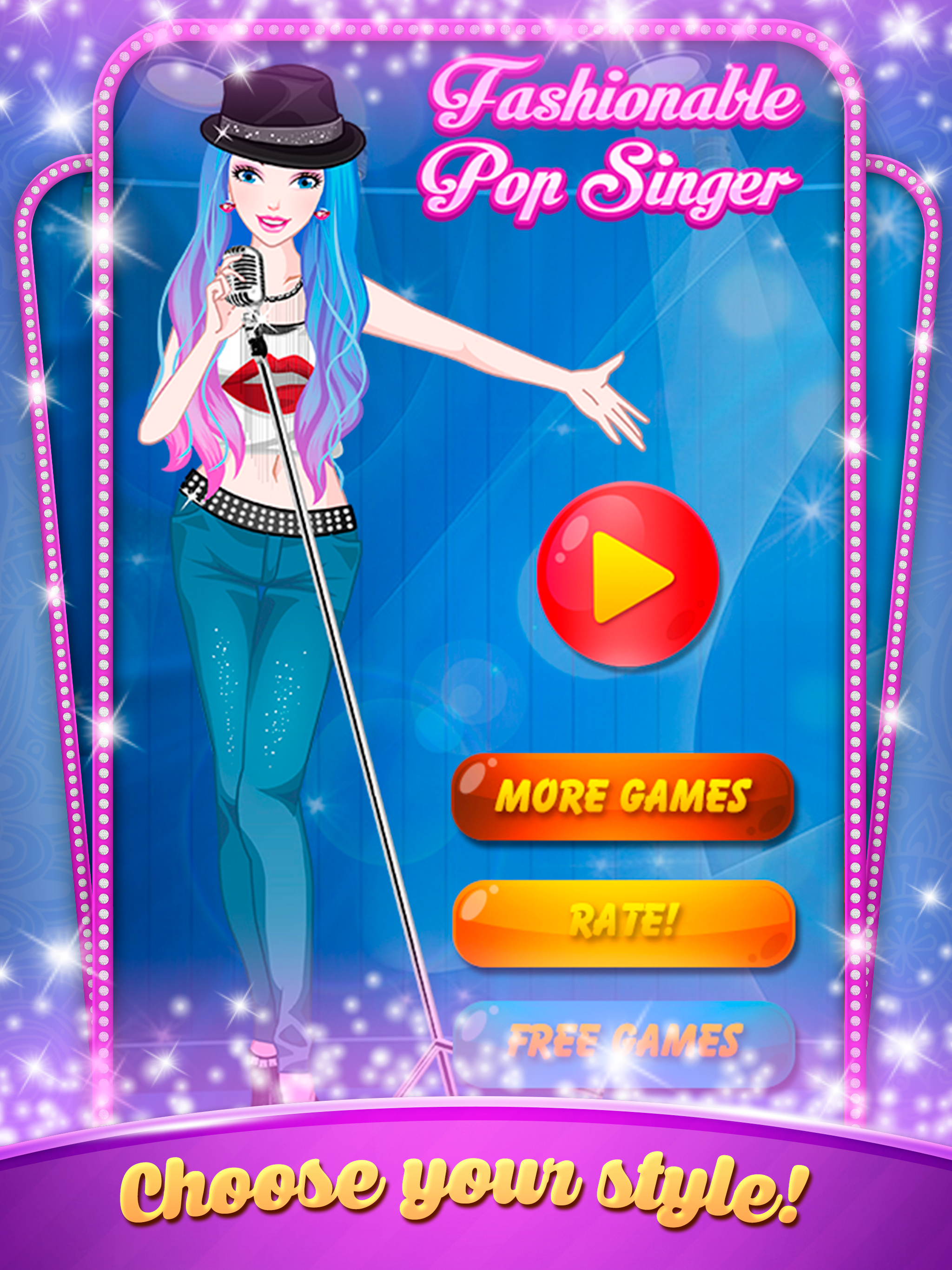Fashionable Pop Singer: Dressup game screenshot 4