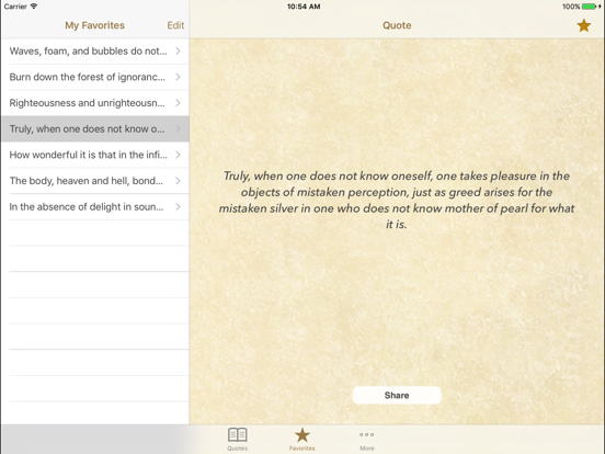 Screenshot #6 pour Ashtavakra Gita Nondual Quotes