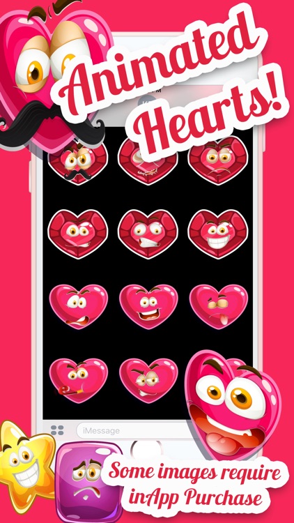 Animated Hearts Emoji