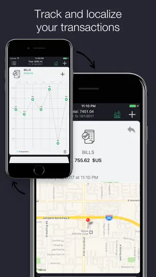 Скриншот Spending Tracker : Отслеживание бюджета на iPhone 2