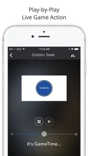 gametime basketball radio - for nba live stream iphone screenshot 2