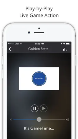 Game screenshot GameTime Basketball Radio - For NBA Live Stream apk