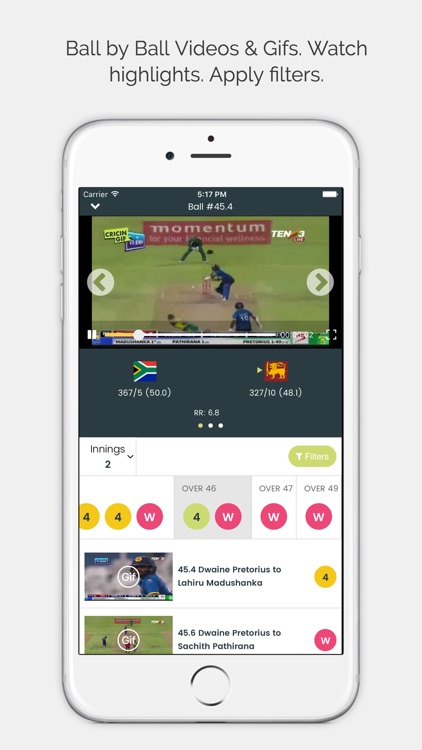 Cricingif-Live Cricket Scores