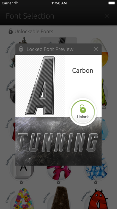 Screenshot #3 pour UniqTexts - high quality image texts