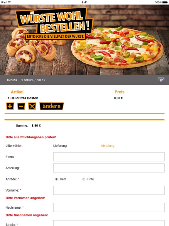 Screenshot #5 pour Hallo Pizza! ISS BESSER!