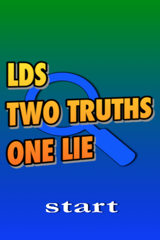 LDS Two Truths and One Lie screenshot 4