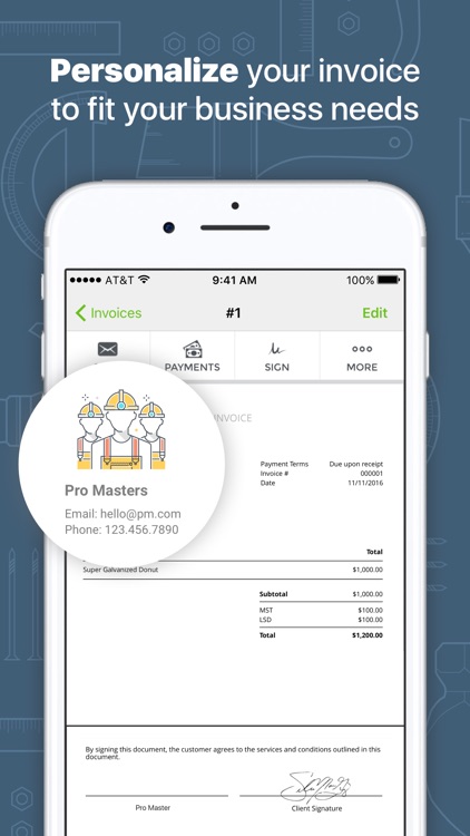 Contractor Estimate & Invoice tool by Joist screenshot-3